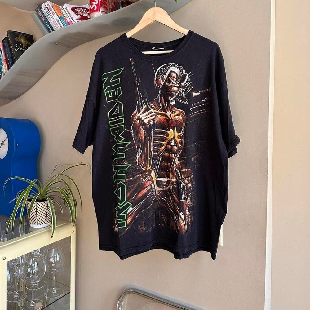 Vintage Y2K Iron Maiden Band Shirt